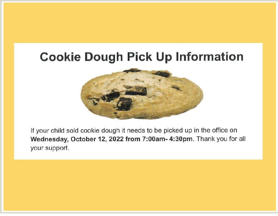 cookie dough pick-up