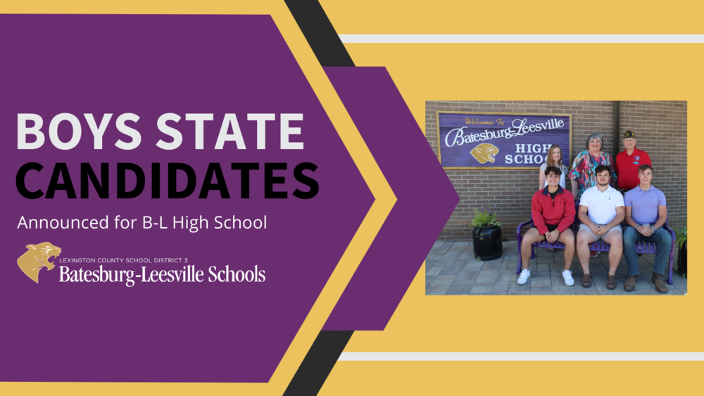 Boys State Candidates Announced for B-L High School