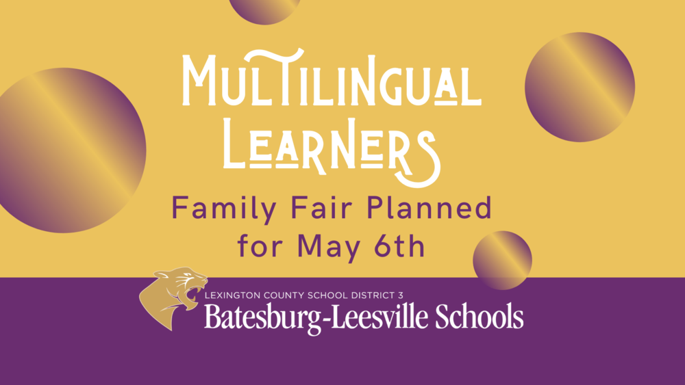 Multilingual Learners Family Fair Planned for May 6th