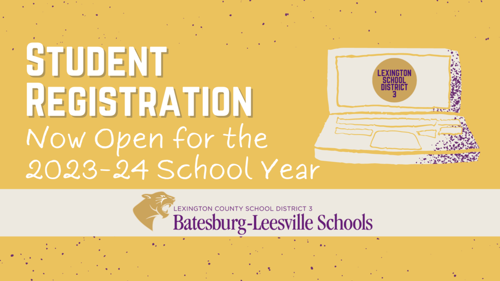 Student Registration Now Open for 2023-2024 School Year