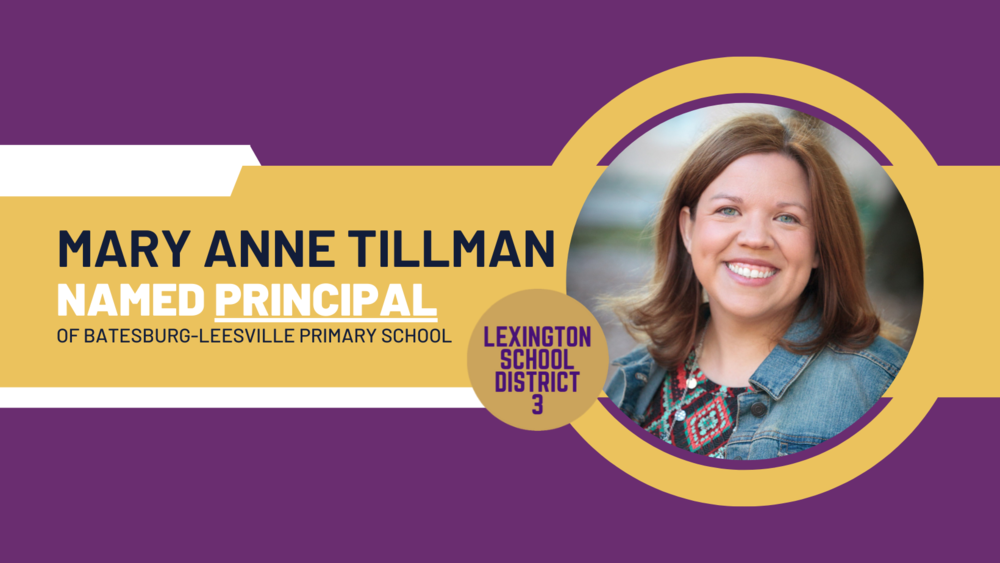 MARY ANNE TILLMAN NAMED PRINCIPAL OF B-L PRIMARY SCHOOL