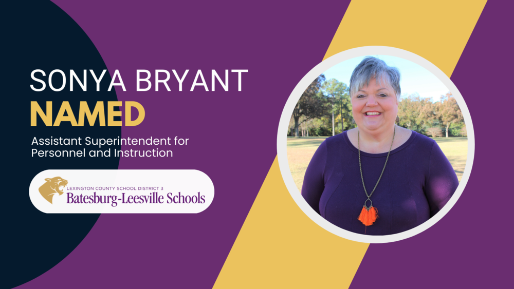 SONYA BRYANT NAMED ASSISTANT SUPERINTENDENT FOR PERSONNEL AND INSTRUCTION