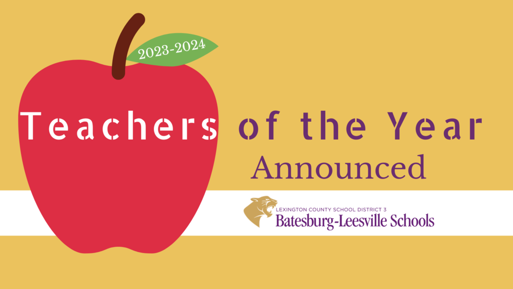 Teachers of the Year Announced for 2023-2024 School Year