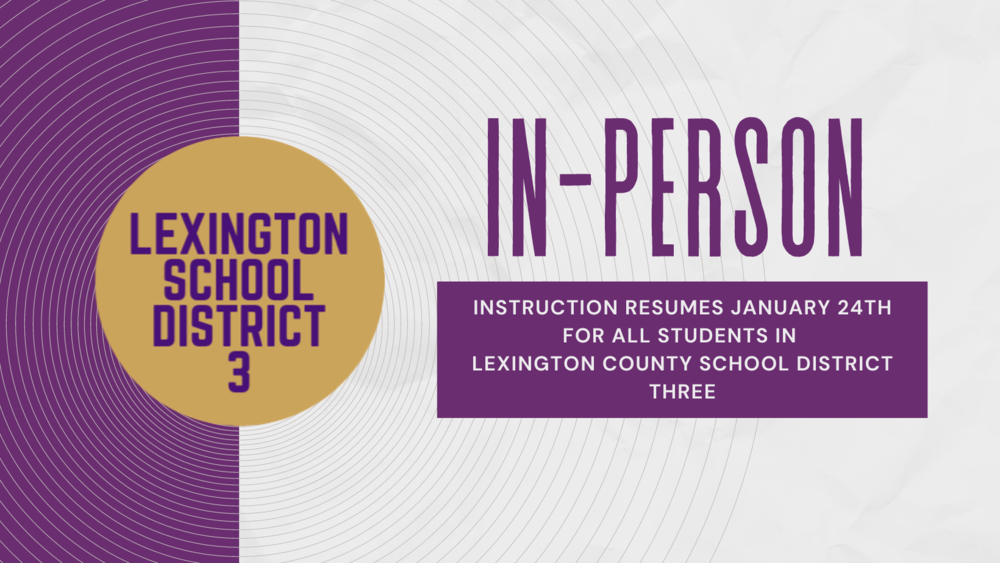 In-Person Instruction Resumes On January 24th