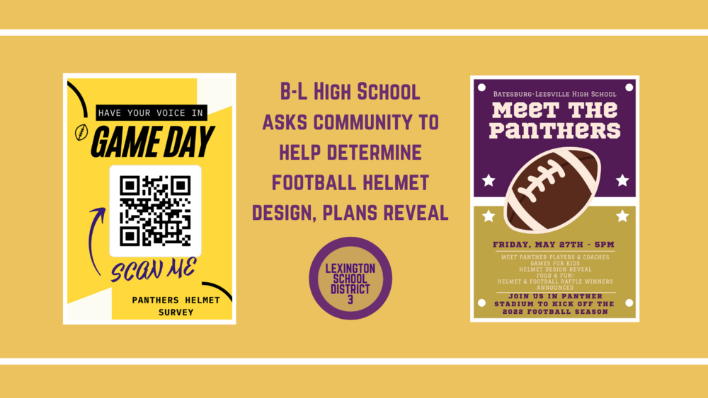 B-L High School Asks Community To Determine Football Helmet Design, Plans Reveal