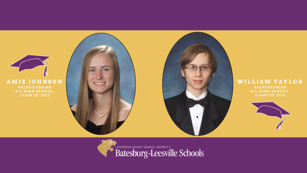 Valedictorian and Salutatorian Announced for the Class of 2022