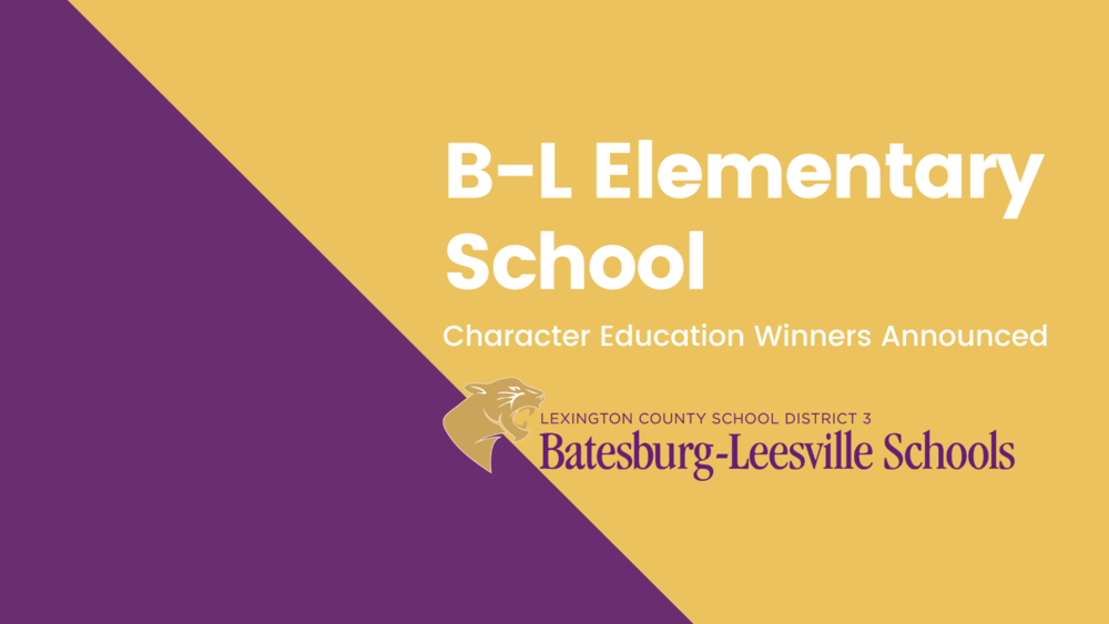 BLES character ed winners announced