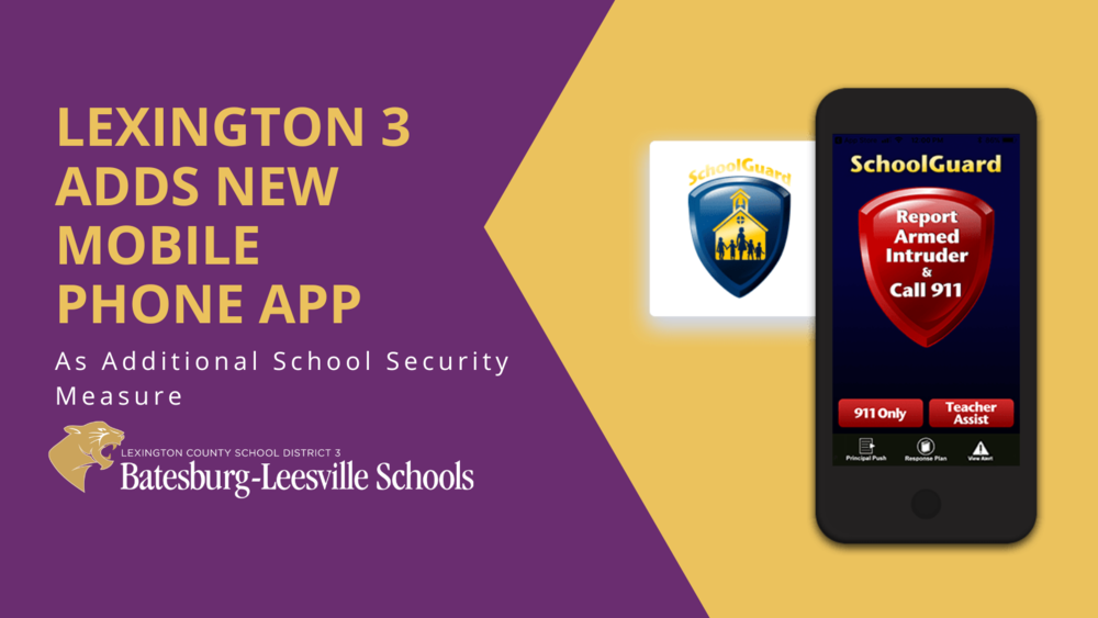 New Cell Phone App Provides Additional School Security Measure in Lexington Three