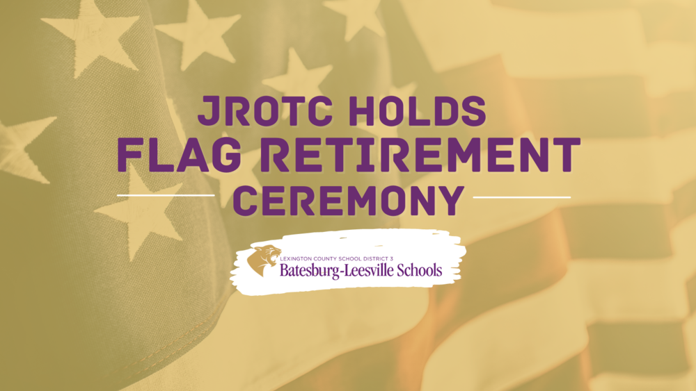 BLHS JROTC Holds Flag Retirement Ceremony