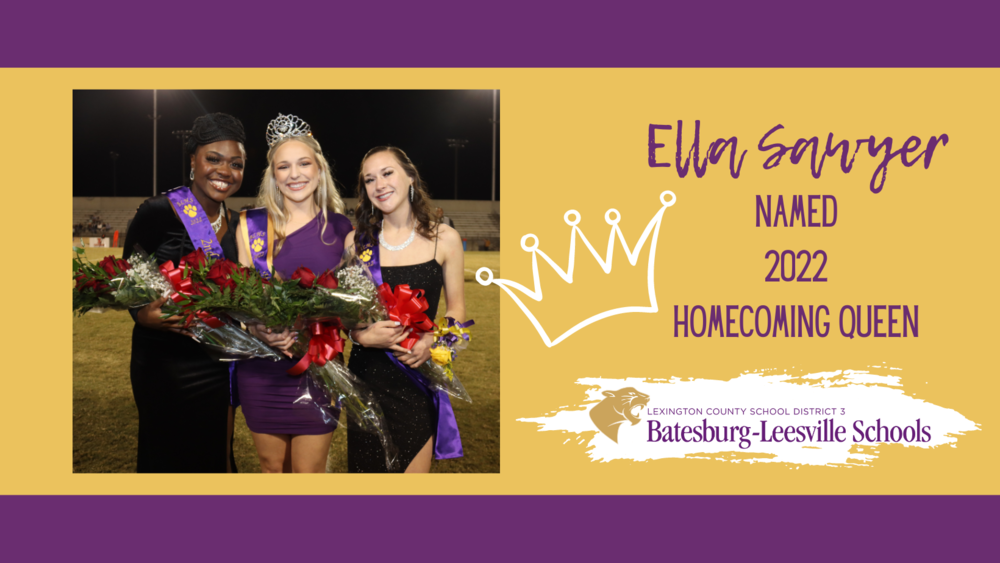Ella Sawyer Named 2022 Homecoming Queen