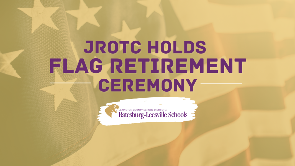 B-L High School JROTC Holds Flag Retirement Ceremony