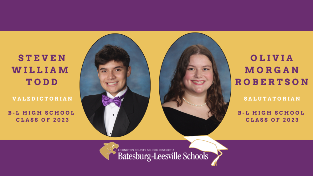 Valedictorian and Salutatorian Announced for the Class of 2023