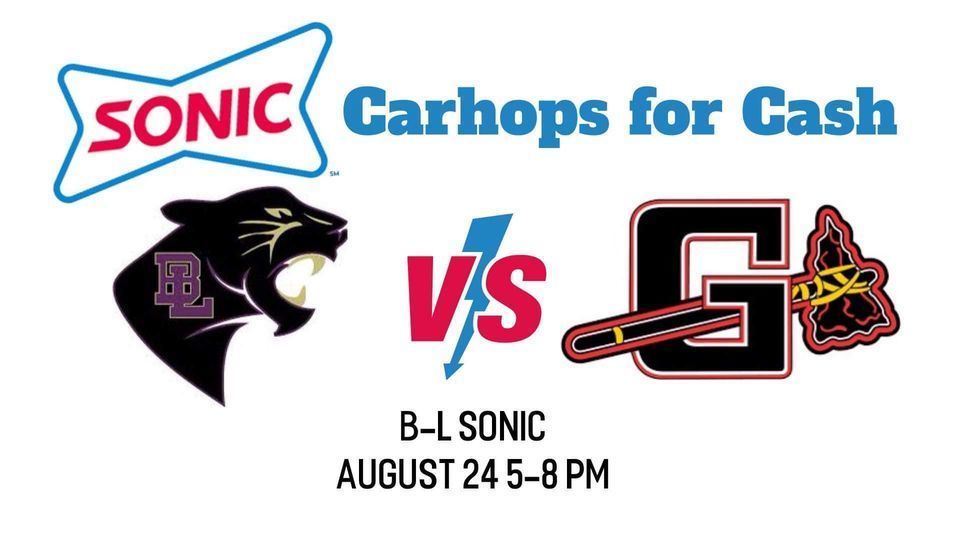 Carhops for Cash Sonic event